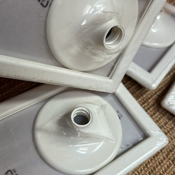 IKEA TOLSBY white plastic 2 sided picture frame 4x6in - Picture 4 of 4